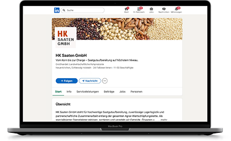 HK Saaten GmbH auf LinkedIn